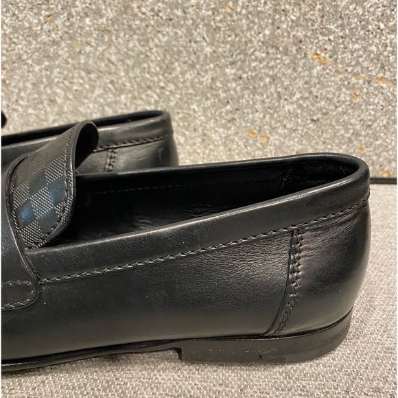 Louis Vuitton Leather Loafer Slip On Mens - Picture 11 of 13